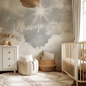 MOCKUP NURSERY WALLPAPER - Khanye